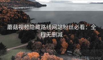 蘑菇视频隐藏路线网站粉丝必看：全程无删减