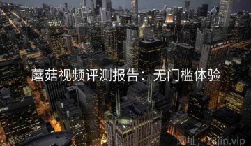 蘑菇视频评测报告：无门槛体验