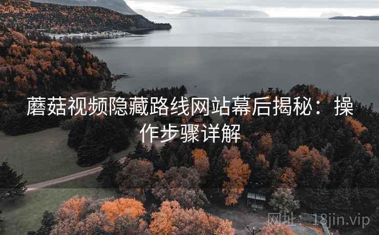 蘑菇视频隐藏路线网站幕后揭秘：操作步骤详解