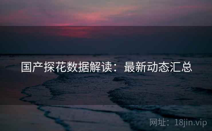 国产探花数据解读：最新动态汇总